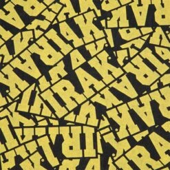 IRAK ALL OVER PRINT BANDANA 9 IRAK ALL OVER PRINT BANDANA -Hot Sale Clothing Store IrakIRAKALLOVERPRINTBANDANABALCKYELLOWOSIRAK SU21 20 4