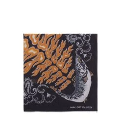 FASTCOLOR SELVEDGE BANDANA (FIRE SALMON) 8 FASTCOLOR SELVEDGE BANDANA (FIRE SALMON) -Hot Sale Clothing Store KapitalFASTCOLORSELVEDGEBANDANA FIRESALMON BLACKOSEK 1105 3