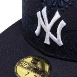NEW ERA 59FIFTY NEW YORK YANKEES SWIRL FITTED CAP -Hot Sale Clothing Store NewEra5950MLBSWIRL12763NEYYANOTCNAVY760288103 4