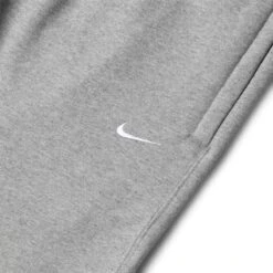 Nike SOLO SWOOSH FLEECE PANTS -Hot Sale Clothing Store NikeMNKSOLOSWSHHWBBPANTDKGREYHEATHERWHITESCW5460 063 4