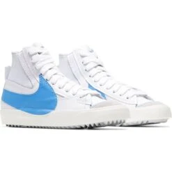 Nike BLAZER MID '77 JUMBO -Hot Sale Clothing Store NikeNIKEBLAZERMID77JUMBOWHTUNVRSTBLU SL BLK8DD3111 103 2