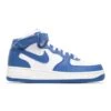 WOMEN'S NIKE AIR FORCE 1 '07 MID -Hot Sale Clothing Store NikeWNIKEAIRFORCE1 07MIDWHITEMILITARYBLUE SAIL DOLL8DX3721 100 1