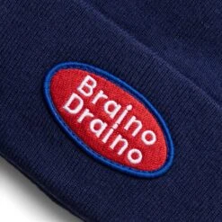BRAINO DRAINO WOOL BEANIE -Hot Sale Clothing Store braindeadBRAINODRAINOWOOLBEANIENAVYOSBDF22H04002521NY01 3
