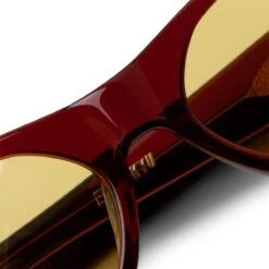 EDDIE KYU -Hot Sale Clothing Store flatlistEDDIEKYUMAROONCRYSTALSOLIDYELLOWOS013383 6