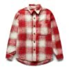 HEAVY FLANNEL OVERSHIRT -Hot Sale Clothing Store fuckingawesomeHEAVYFLANNELOVERSHIRTREDWHITESFA FW22 019 1