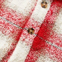 HEAVY FLANNEL OVERSHIRT 10 HEAVY FLANNEL OVERSHIRT -Hot Sale Clothing Store fuckingawesomeHEAVYFLANNELOVERSHIRTREDWHITESFA FW22 019 4