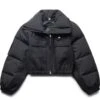 Helmut Lang HYBRID BOMBER JACKET -Hot Sale Clothing Store helmutlangHYBRIDBOMBERBLACKSM10HW101 1