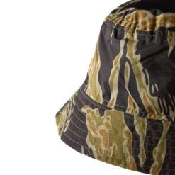 Maharishi CAMO TECH REVERSIBLE BUCKET HAT -Hot Sale Clothing Store maharishiCAMOTECHREVERSIBLEBUCKETHATMINTGOLDTIGERSTRIPEOLIVEOS8053 3