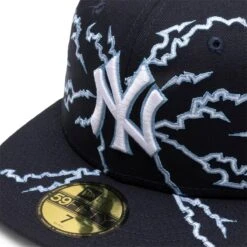NEW ERA 59FIFTY NEW YORK YANKEES ELECTRIFY FITTED CAP -Hot Sale Clothing Store newera5950ELECTRIFY13416NEYYANOTCSKYOTCSKY760296406 4