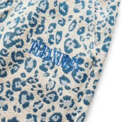 Pleasures ECLIPSE CHEETAH BEACH PANT -Hot Sale Clothing Store pleasuresECLIPSECHEETAHBEACHPANTCREAMBLUEP20W010 3
