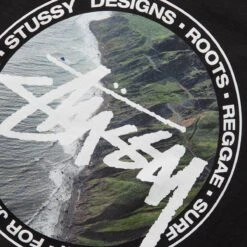 Stüssy COASTLINE TEE -Hot Sale Clothing Store stussyCOASTLINETEEBLACKS1904817 3